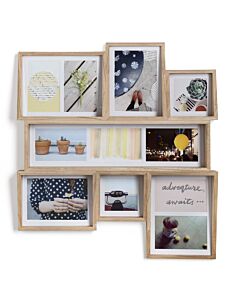 Umbra - Edge Multi Photo Frame - Natural